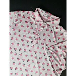 Pins & Aces Men's Limited Edition Short Sleeve Floral AOP Golf Polo Shirt...